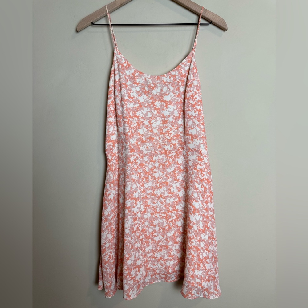 Prose & Poetry Womens Spaghetti Strap Mini Dress Small Pink Summer Coquette
